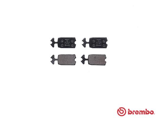 A.B.S. P 61 002 BREMBO Bremsbelagsatz, Scheibenbremse